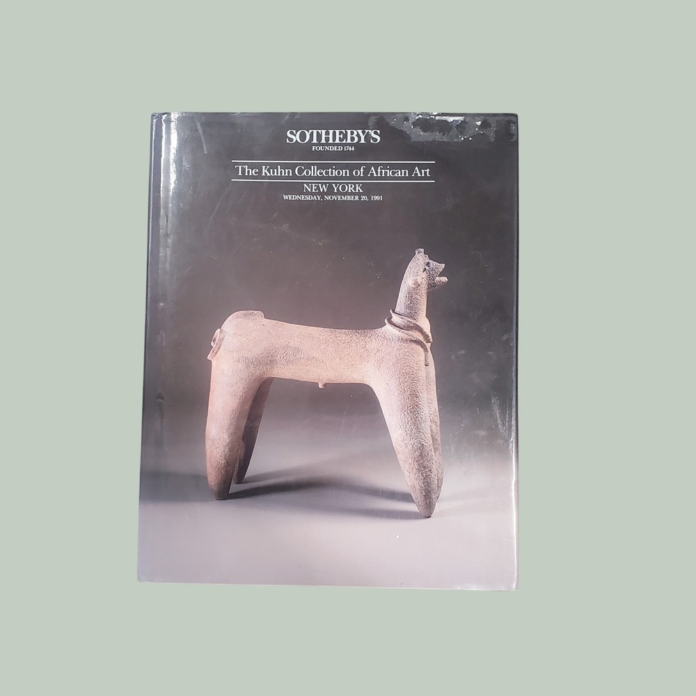 Sothebys The Kuhn Collection of African Art New York 1991 Hardcover Auction Book